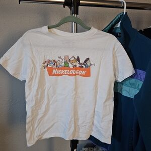 RARE Vintage Nickelodeon T-Shirt Rugrats Doug Ren Stimpy Monsters
